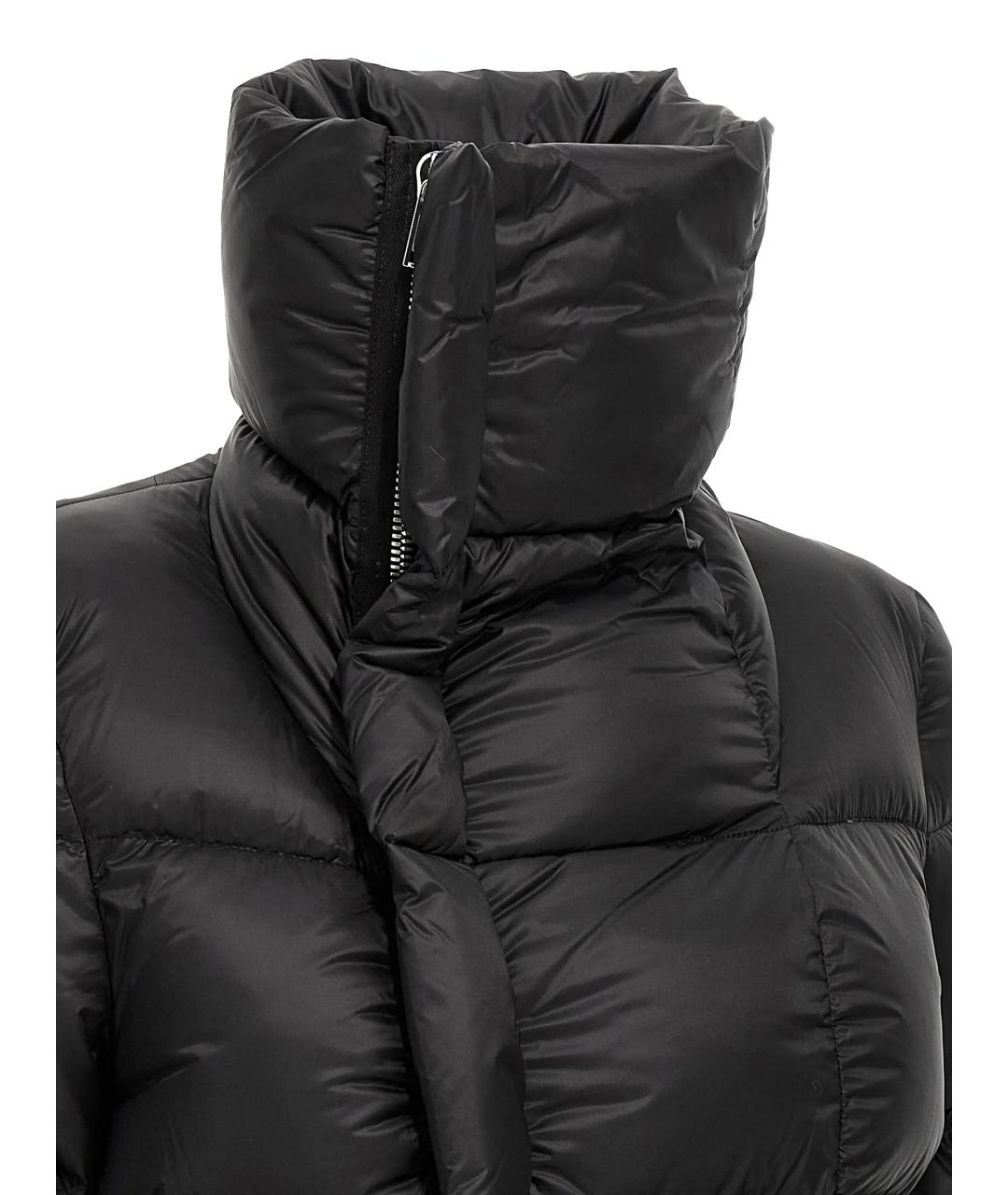 RICK OWENS Черная полиамидовая куртка, фото 4