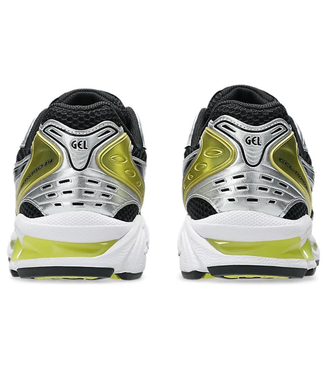 ASICS Серебряные текстильные низкие кроссовки / кеды, фото 5