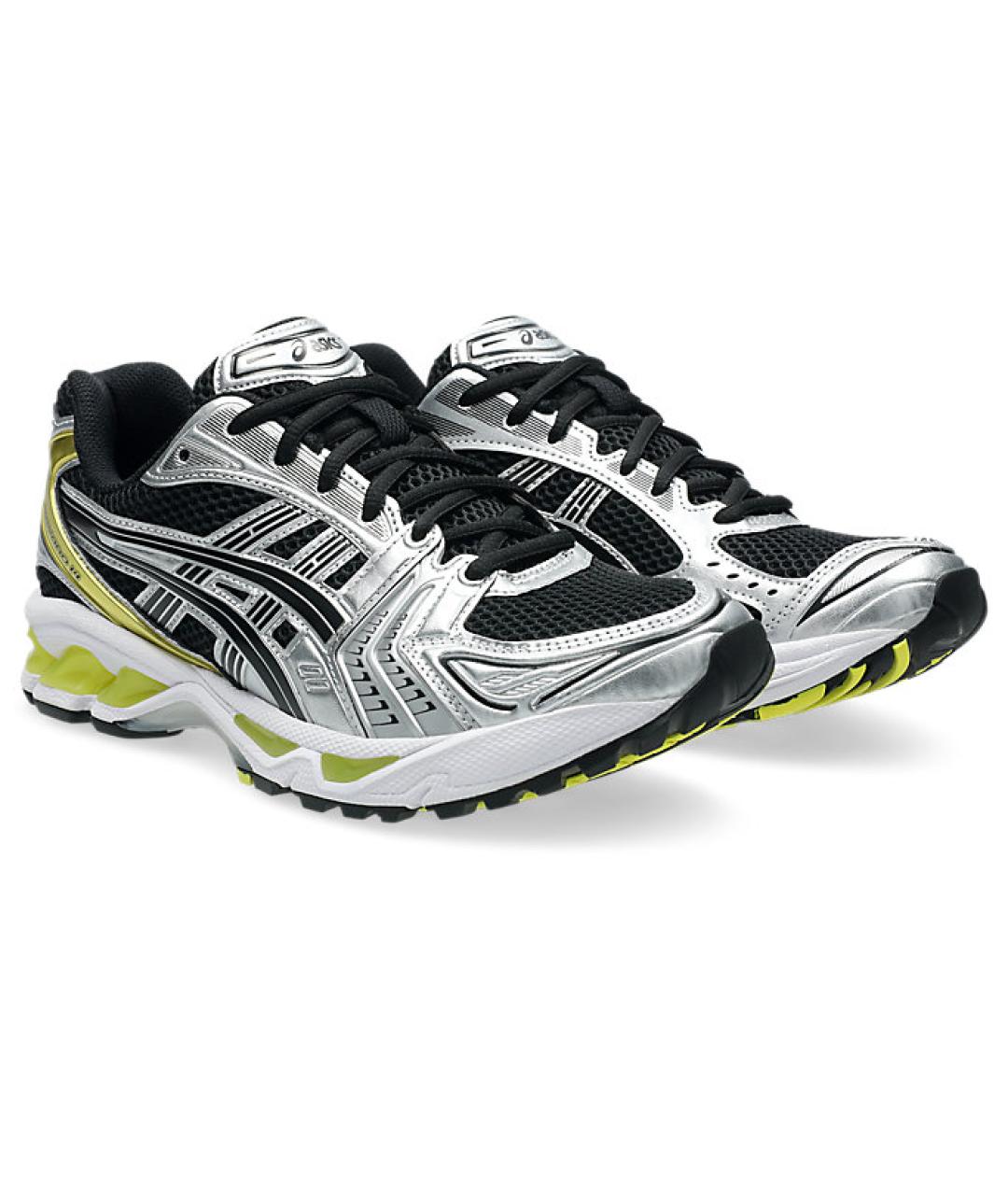 ASICS Серебряные текстильные низкие кроссовки / кеды, фото 7