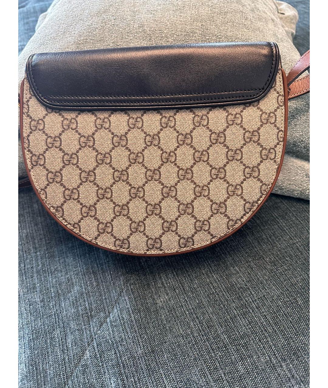 GUCCI Коричневая сумка через плечо, фото 2