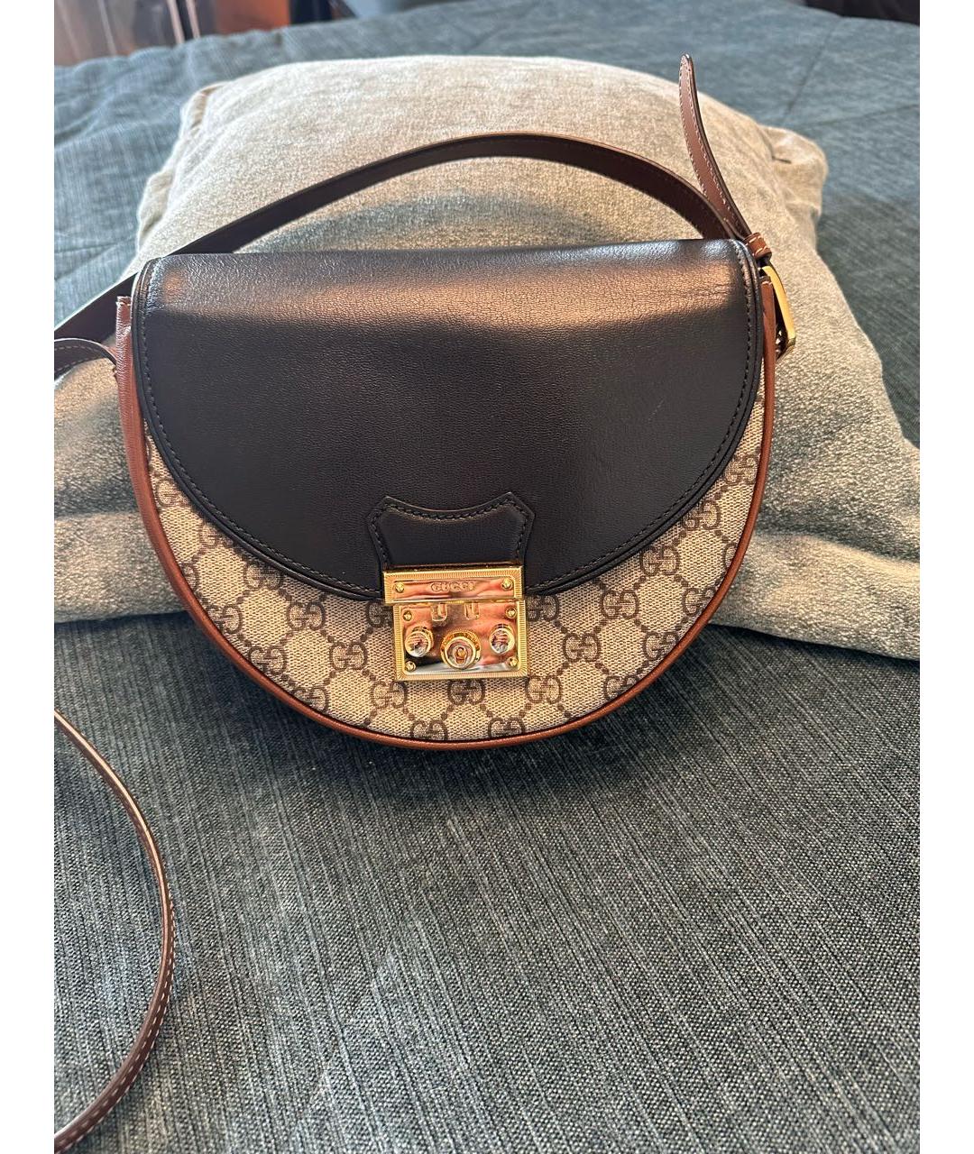 GUCCI Коричневая сумка через плечо, фото 6