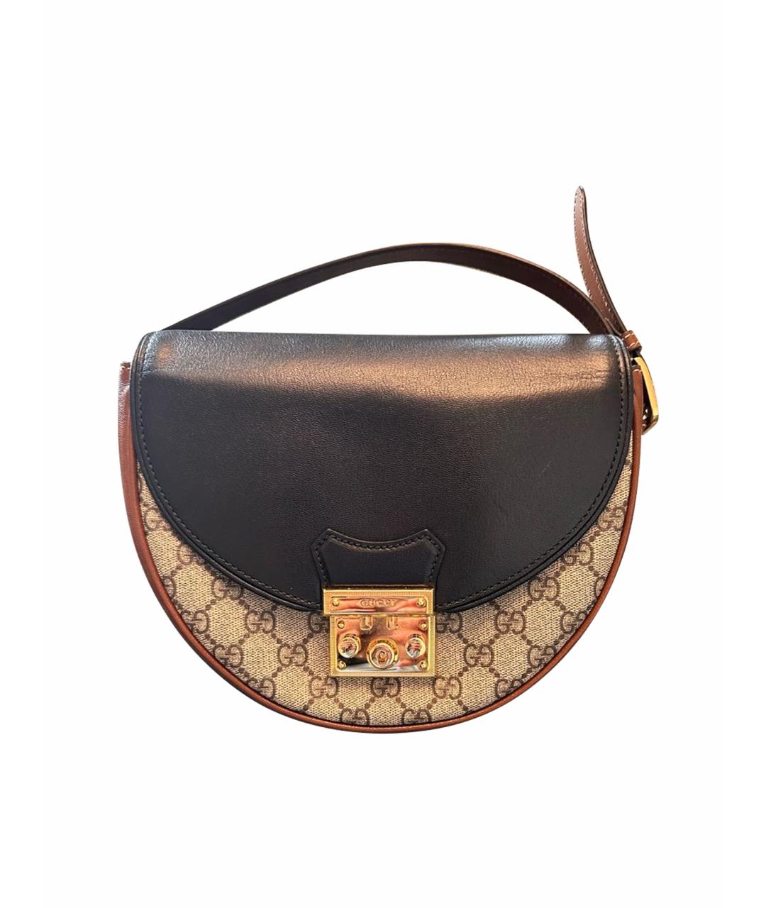 GUCCI Коричневая сумка через плечо, фото 1