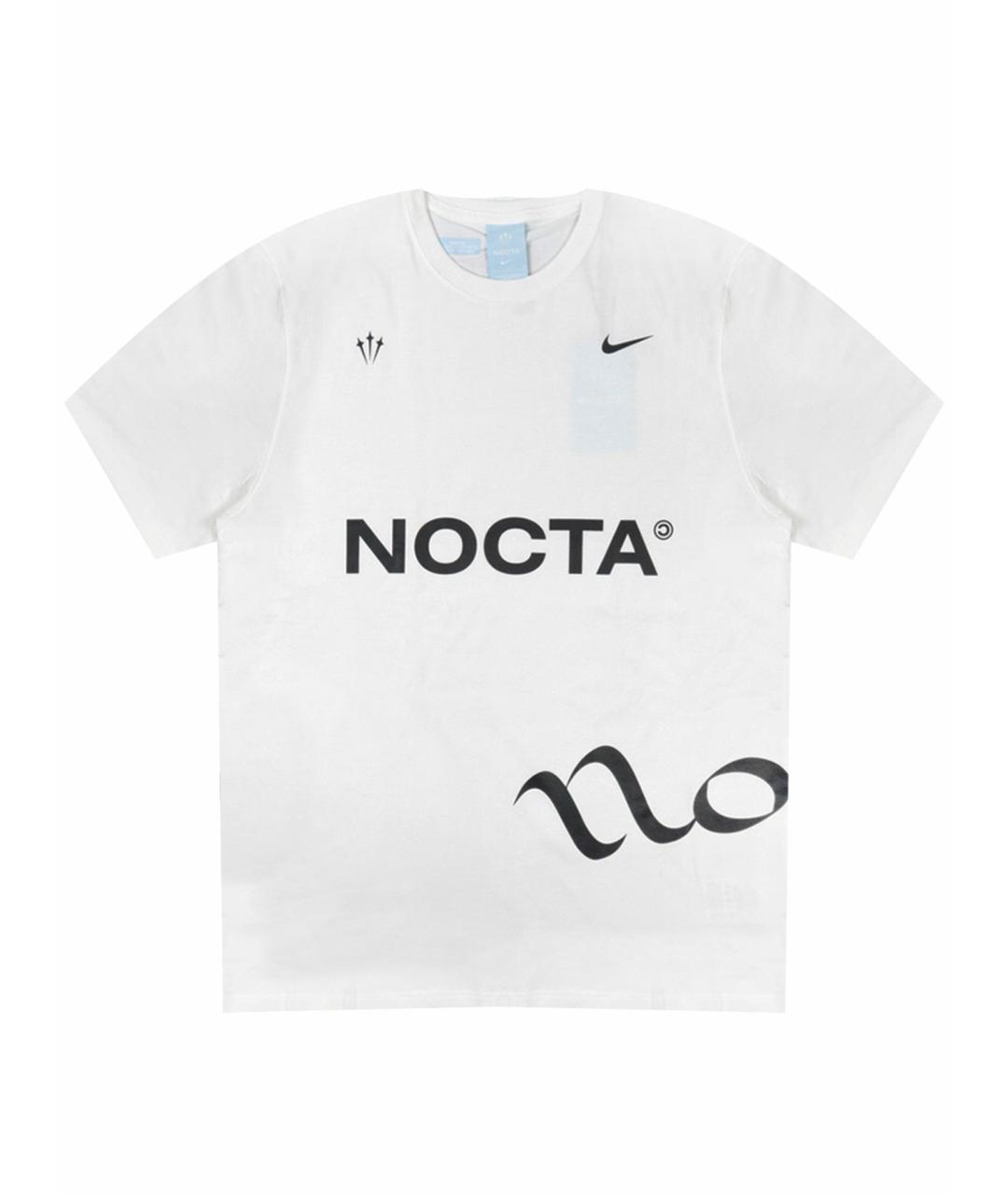 NIKE Белая хлопковая футболка, фото 1