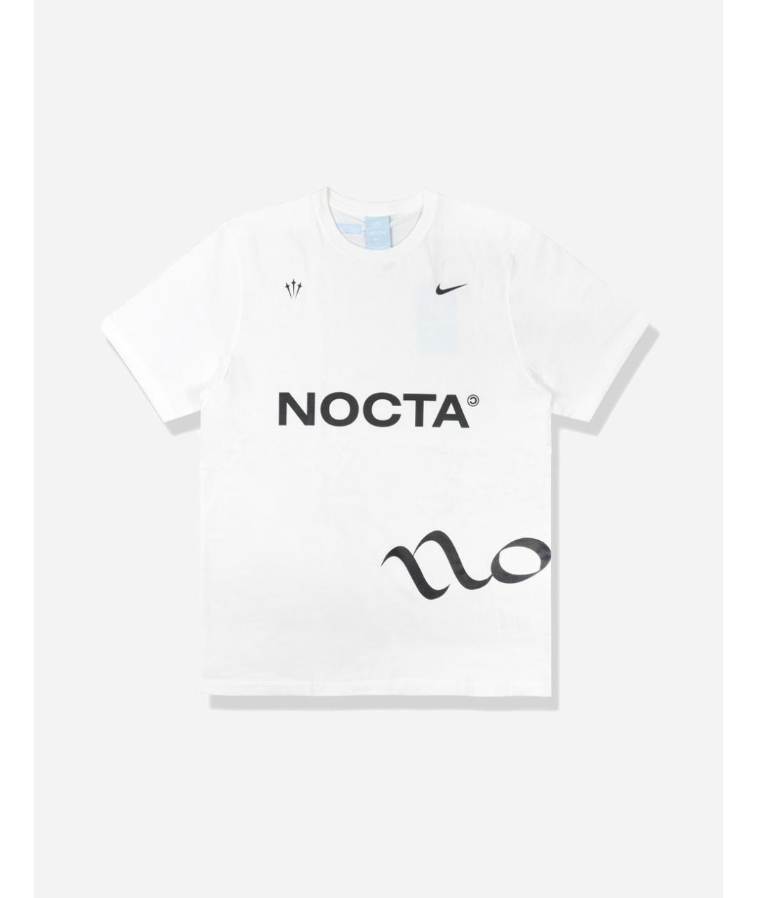 NIKE Белая хлопковая футболка, фото 3