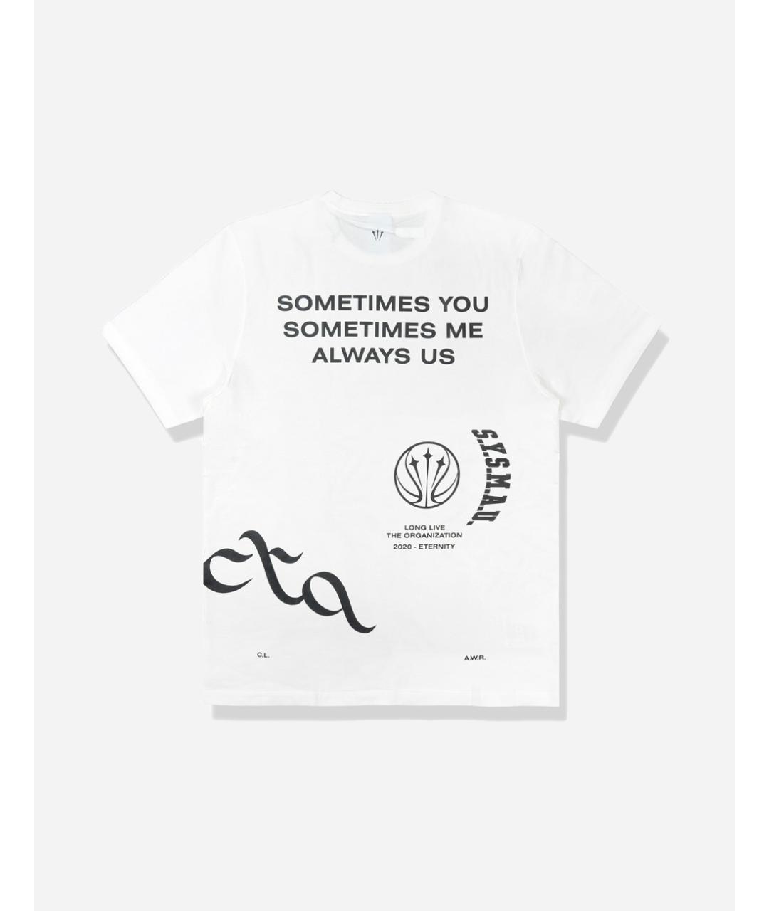NIKE Белая хлопковая футболка, фото 2
