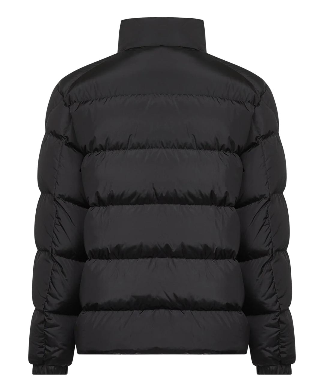 MONCLER Черная полиамидовая куртка, фото 2