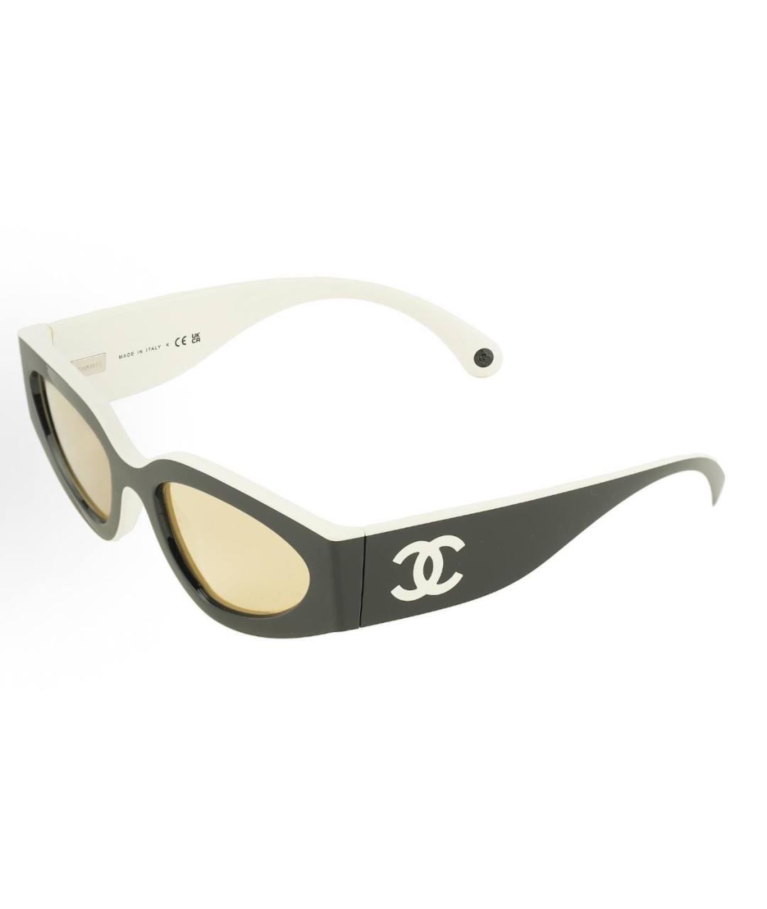 CHANEL Мульти пластиковые солнцезащитные очки, фото 3