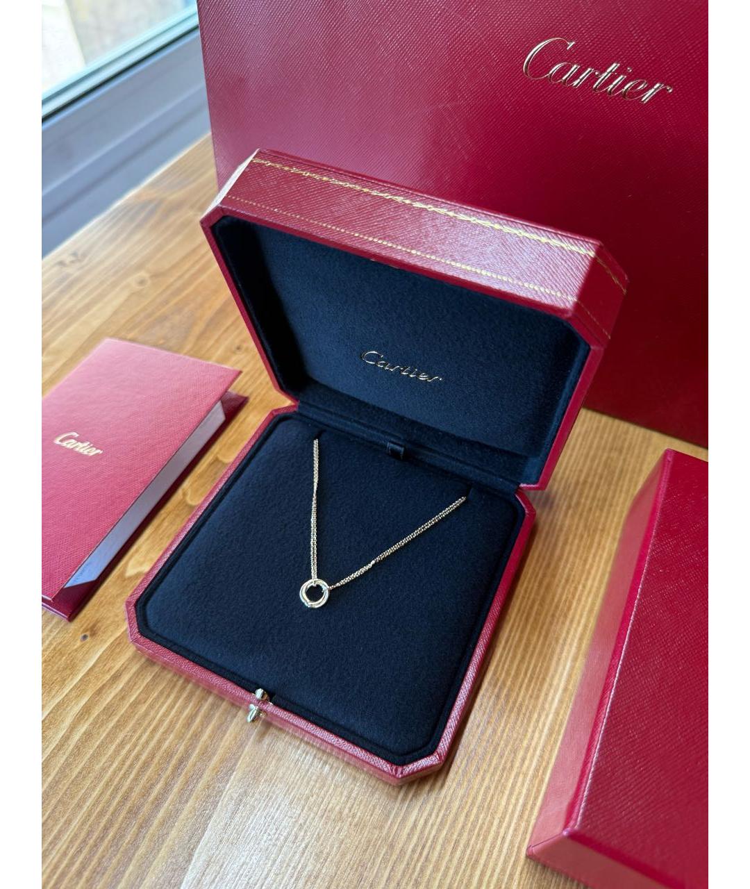 CARTIER Золотое колье из розового золота, фото 4