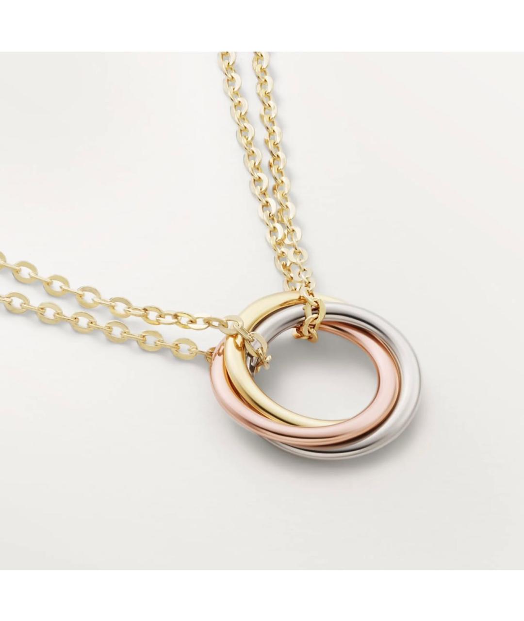 CARTIER Золотое колье из розового золота, фото 2