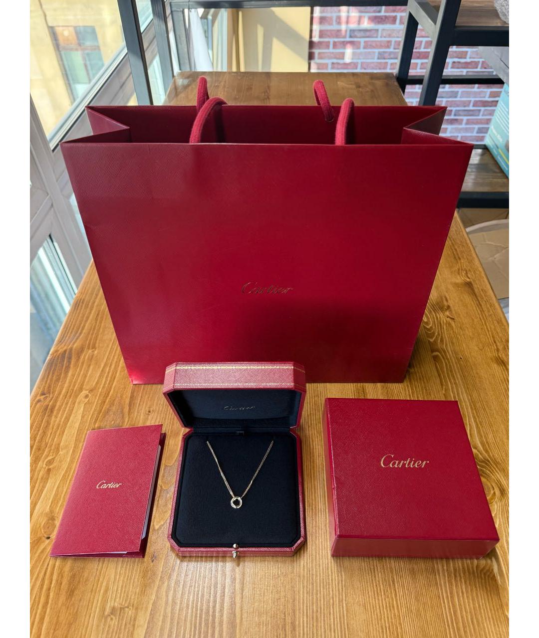 CARTIER Золотое колье из розового золота, фото 3