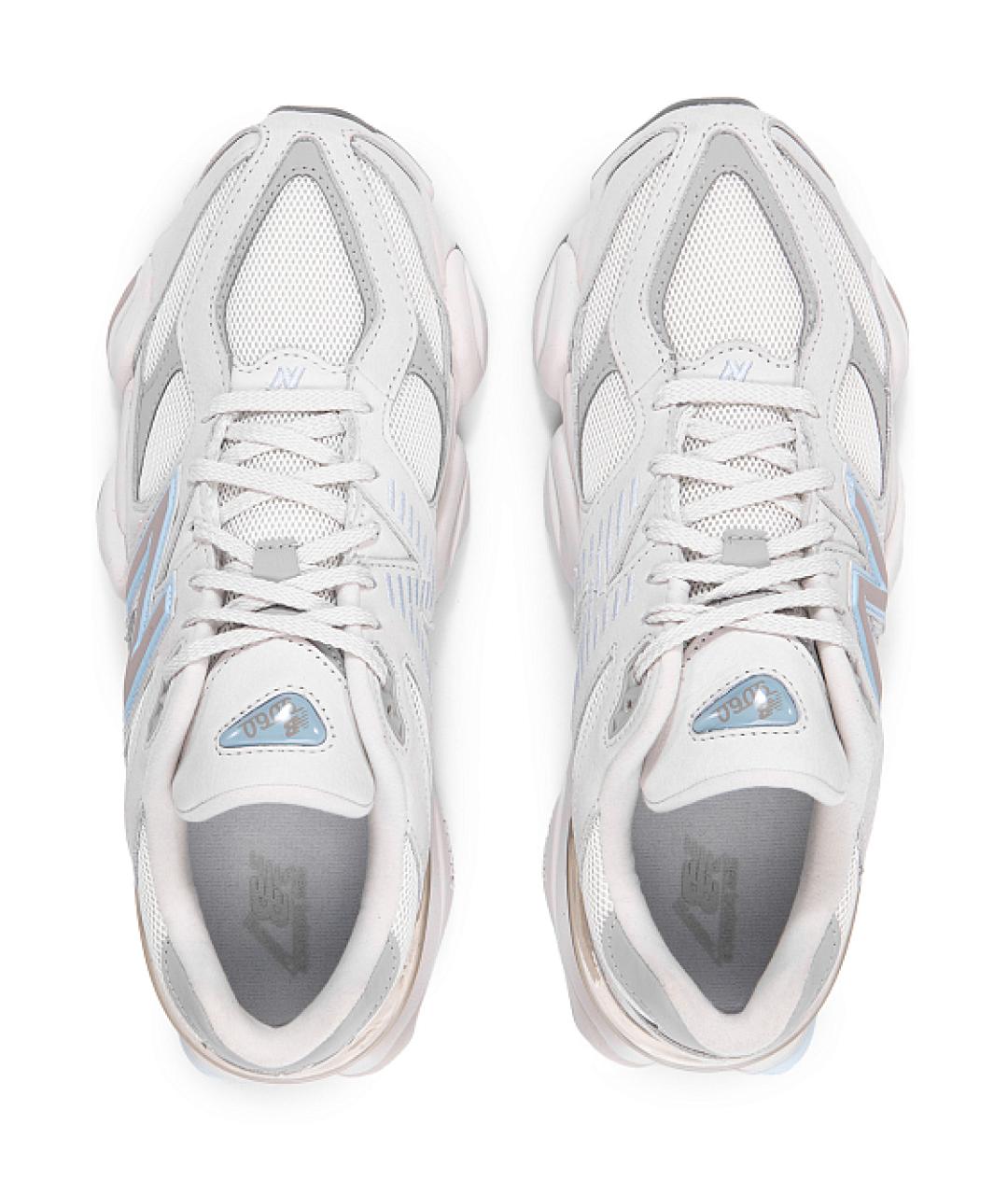 NEW BALANCE Серые текстильные кроссовки, фото 3