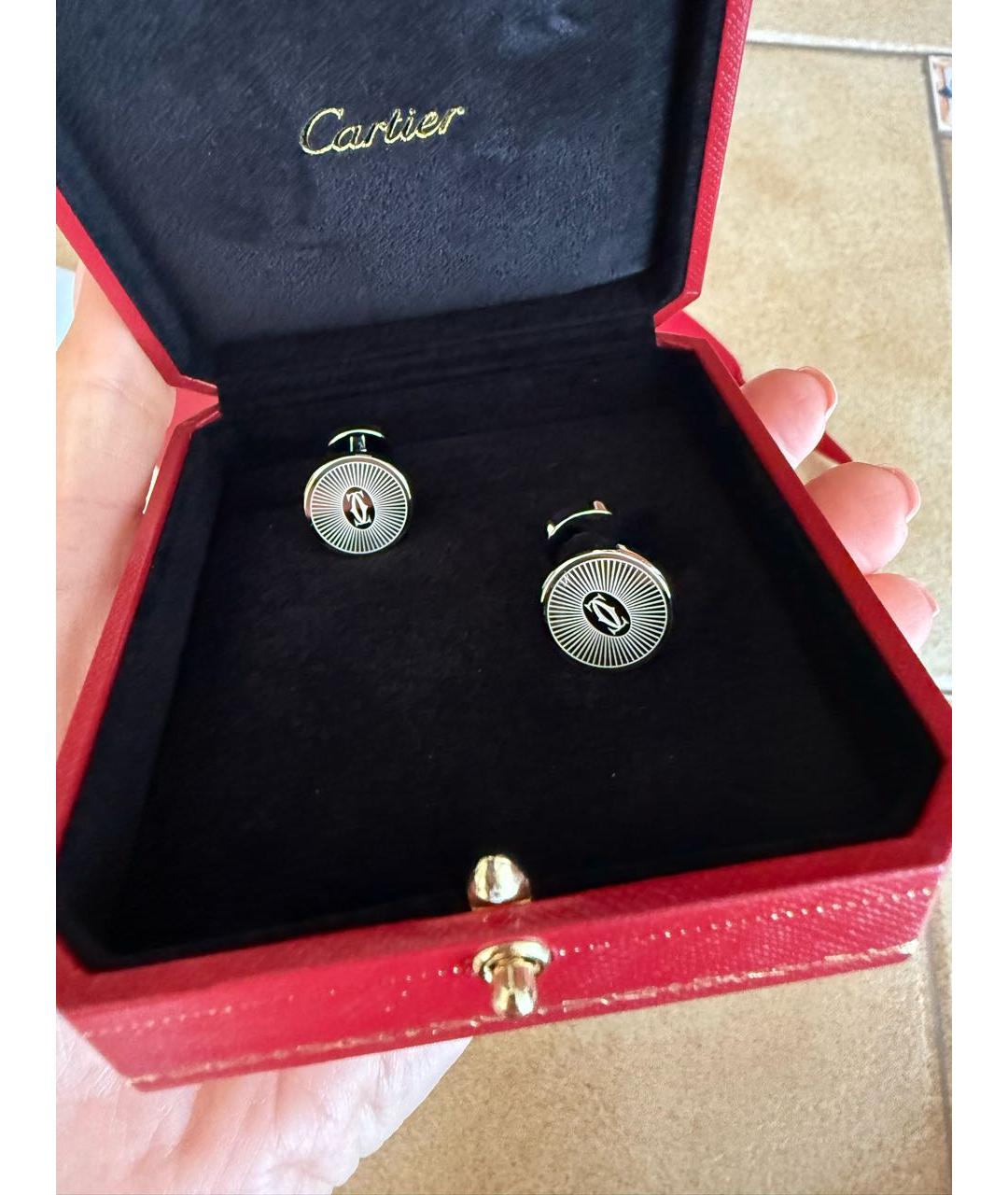 CARTIER Серебряные серебряные запонки, фото 2