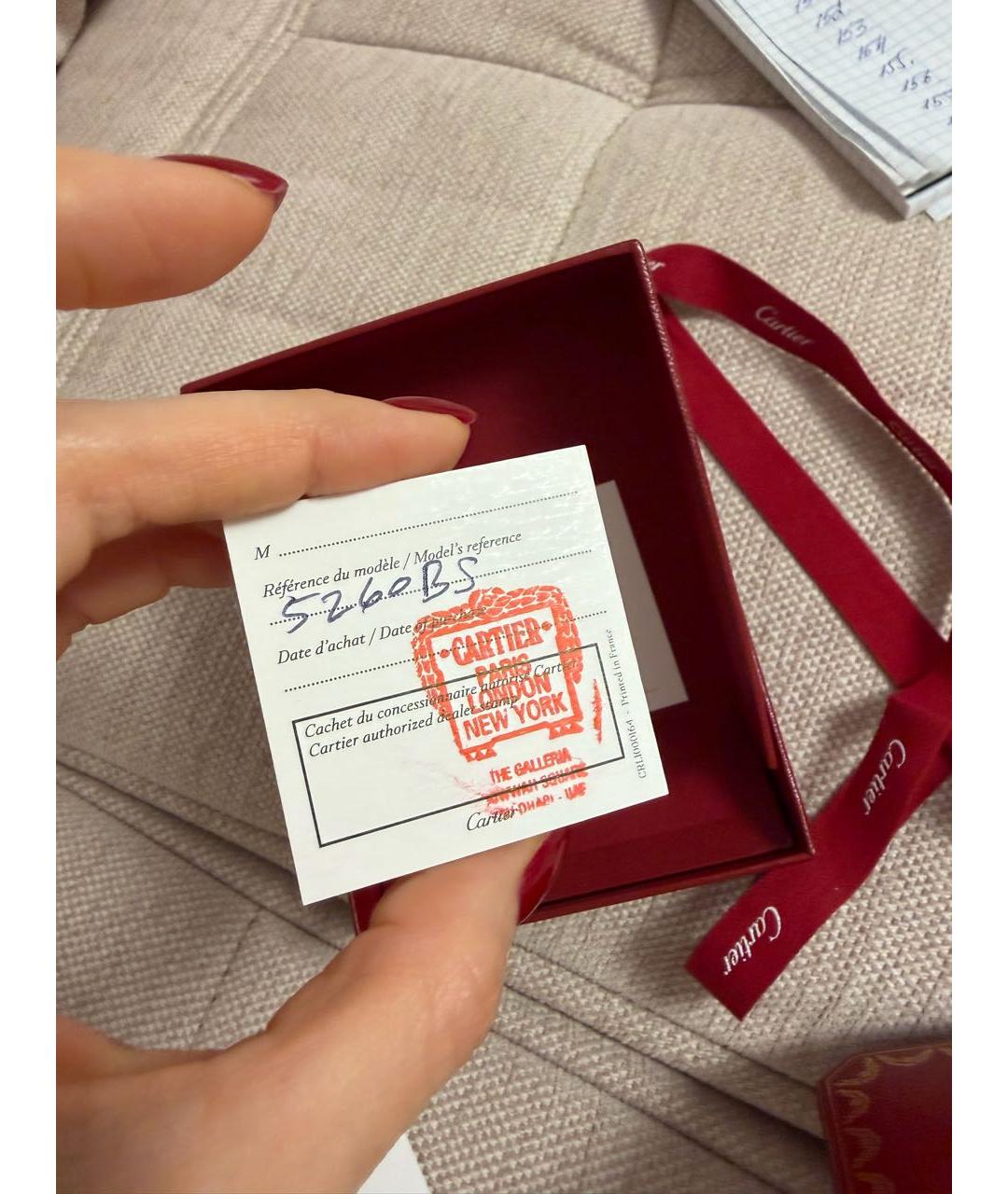 CARTIER Серебряные серебряные запонки, фото 3