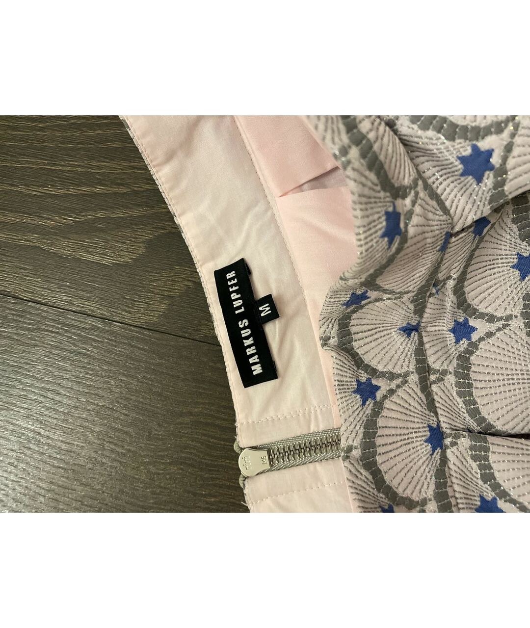 MARKUS LUPFER Розовая полиэстеровая юбка мини, фото 3