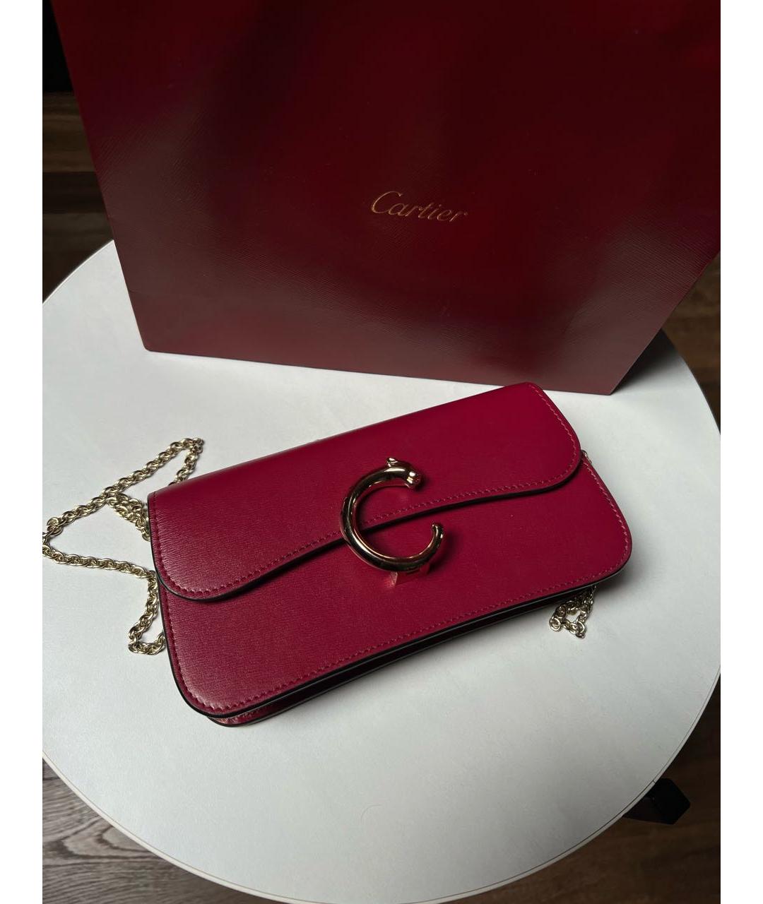 CARTIER Кожаная сумка через плечо, фото 7