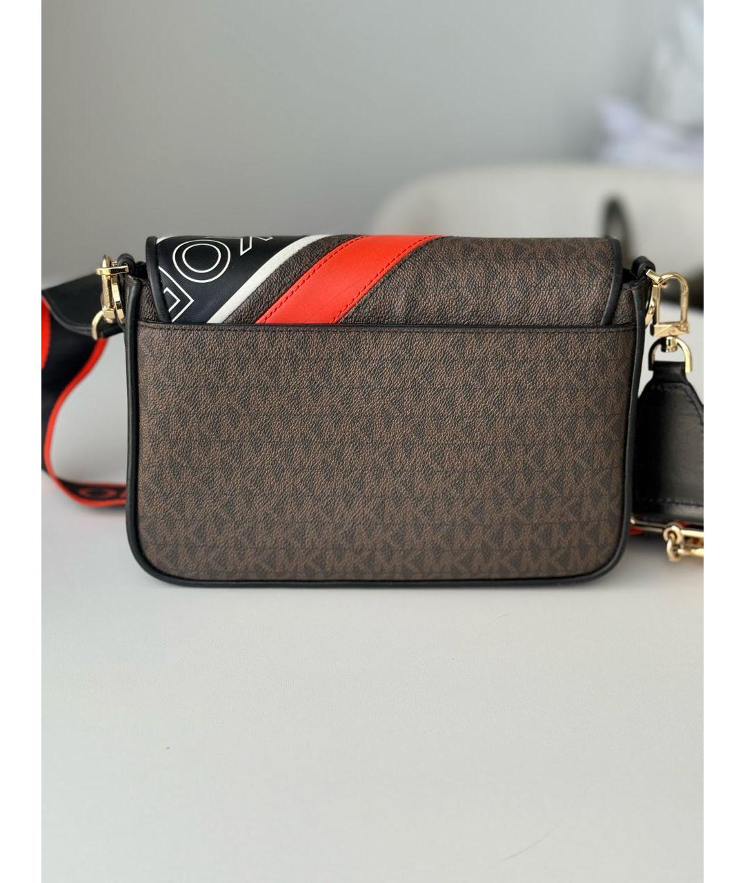 MICHAEL KORS Мульти кожаная сумка с короткими ручками, фото 3