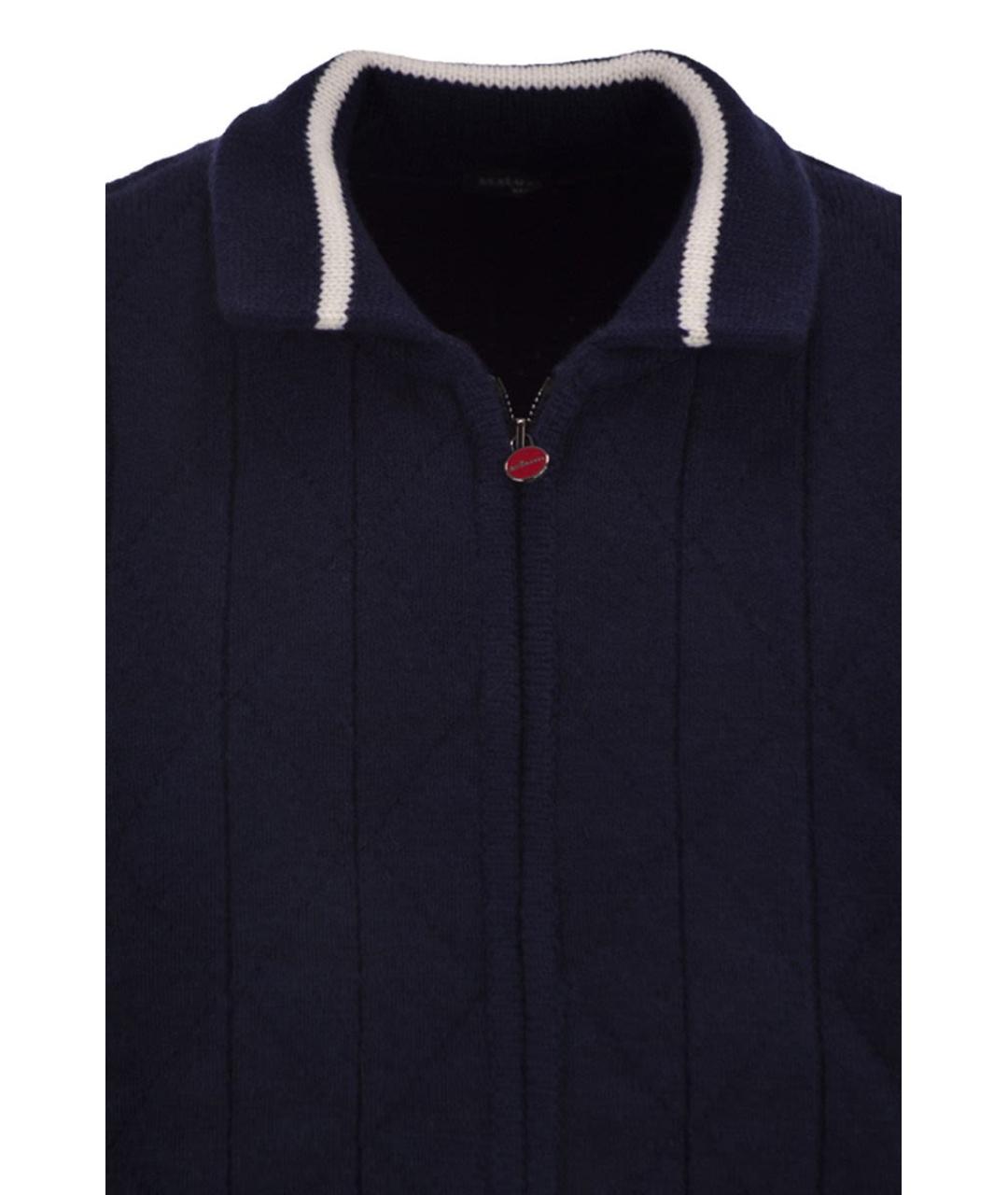 KITON Синяя кашемировая куртка, фото 4