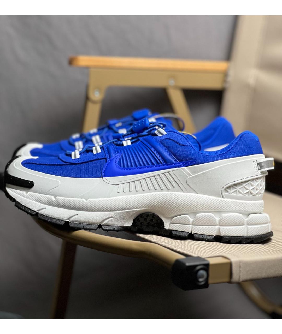 NIKE Синие низкие кроссовки / кеды, фото 7