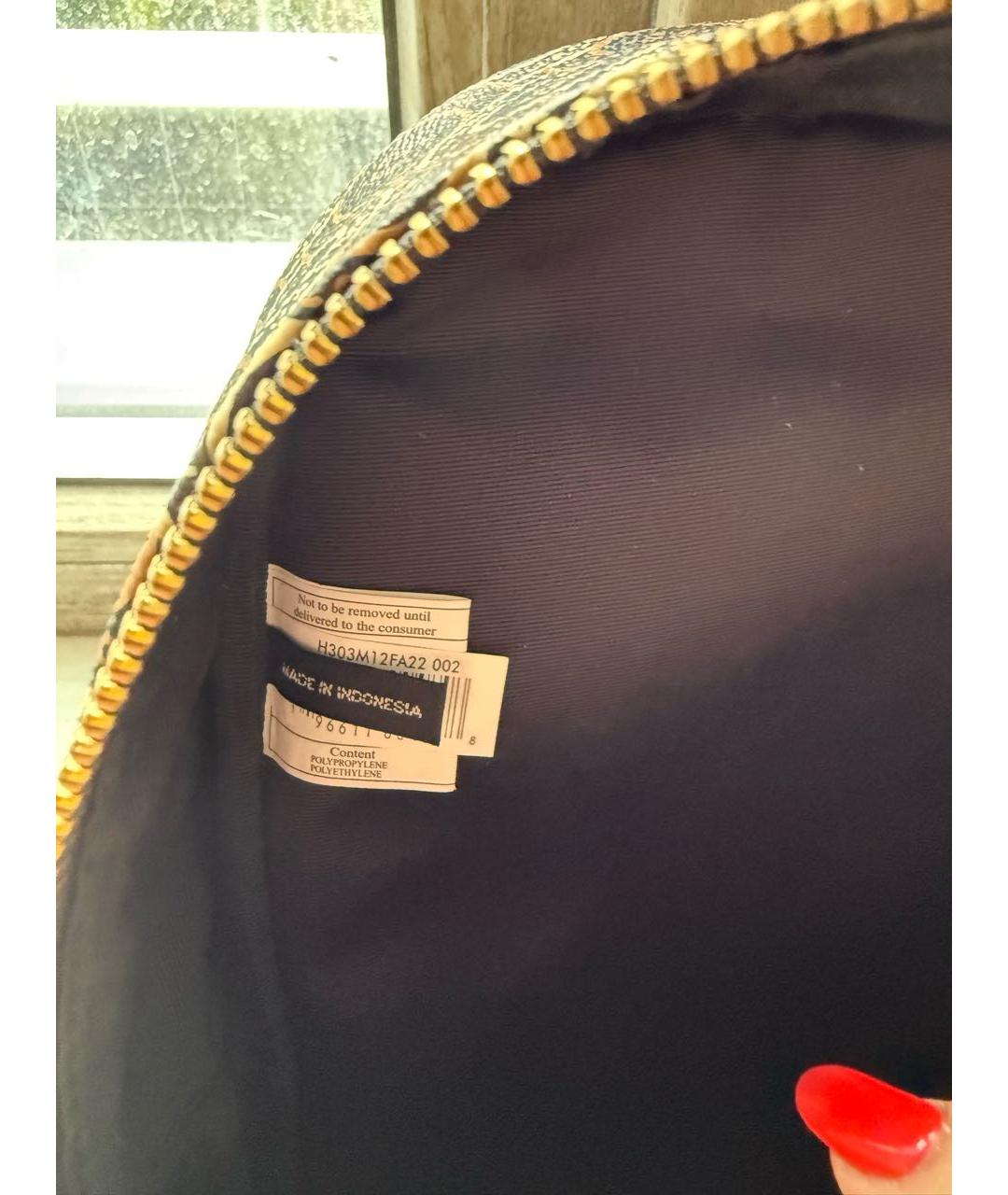 MARC JACOBS Коричневый кожаный рюкзак, фото 4