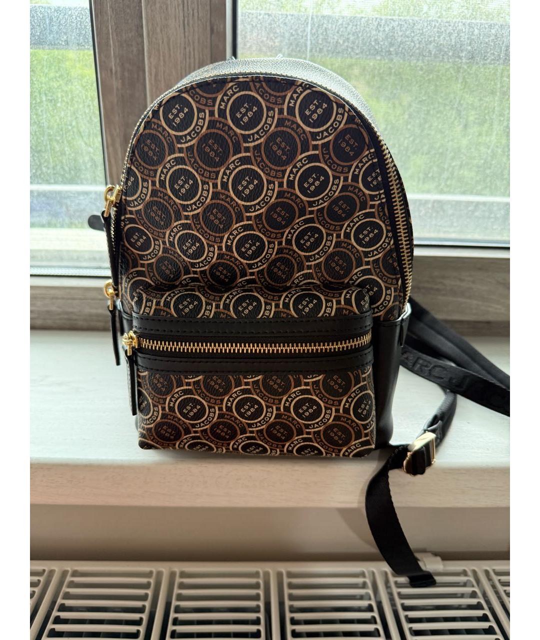 MARC JACOBS Коричневый кожаный рюкзак, фото 9