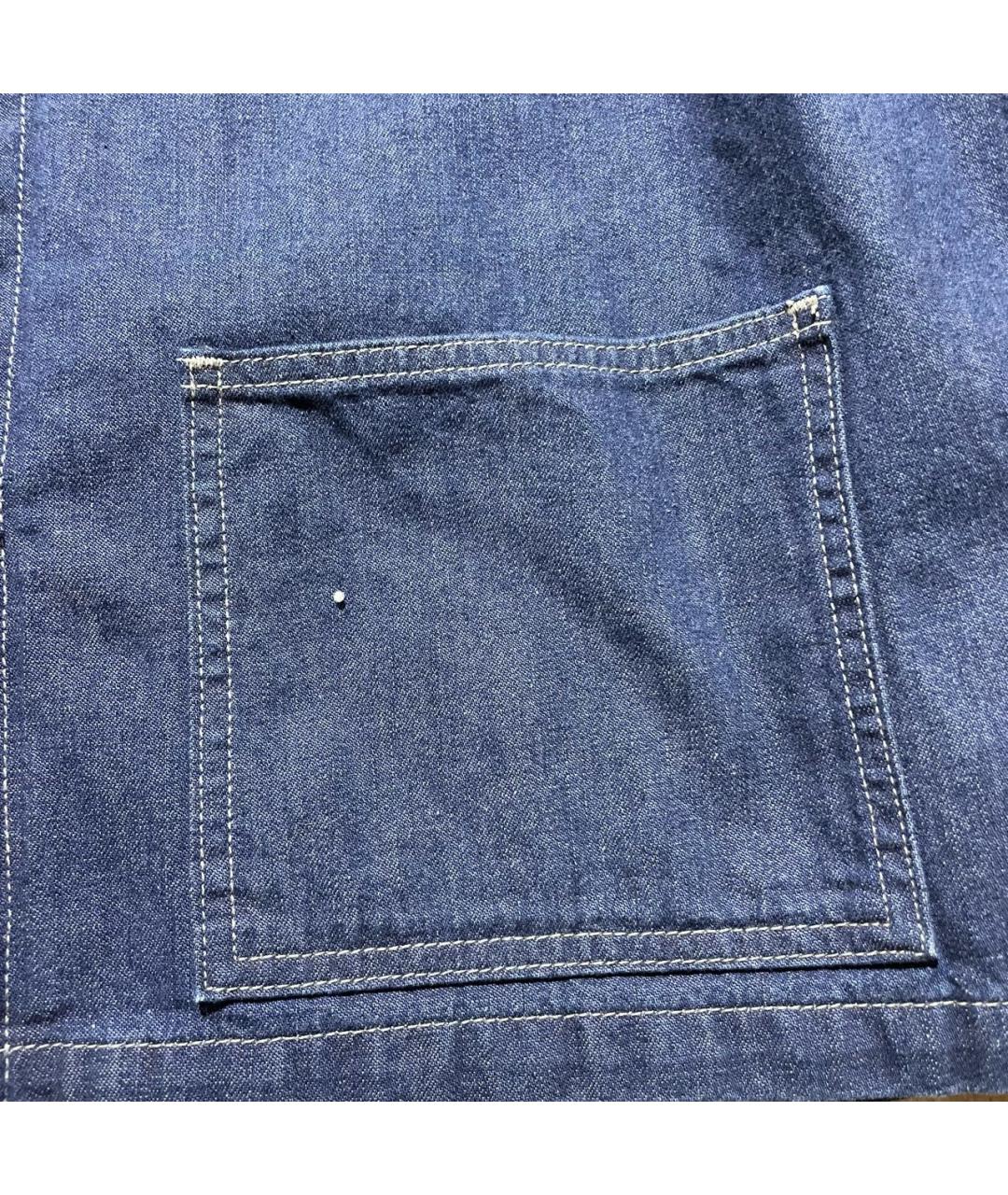 LEVI'S Темно-синяя хлопковая куртка, фото 2