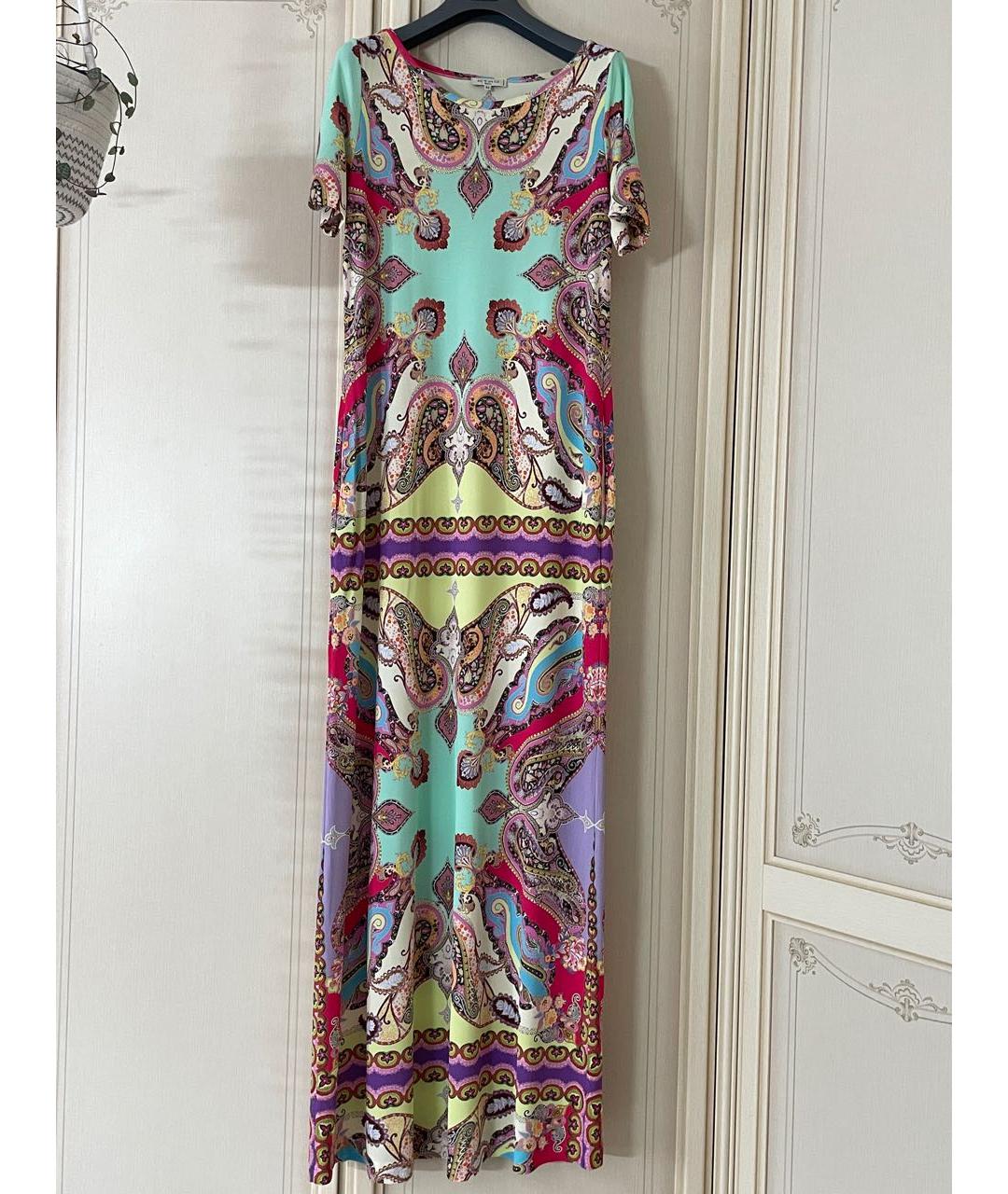 ETRO Мульти вискозное повседневное платье, фото 5