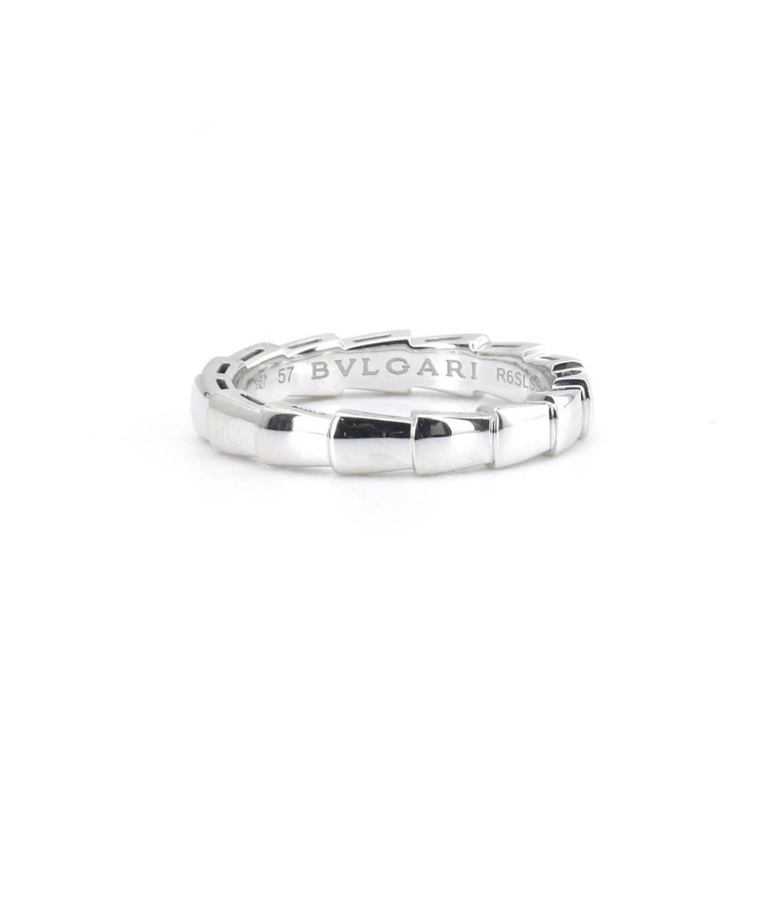 BVLGARI Серебряное кольцо из белого золота, фото 6