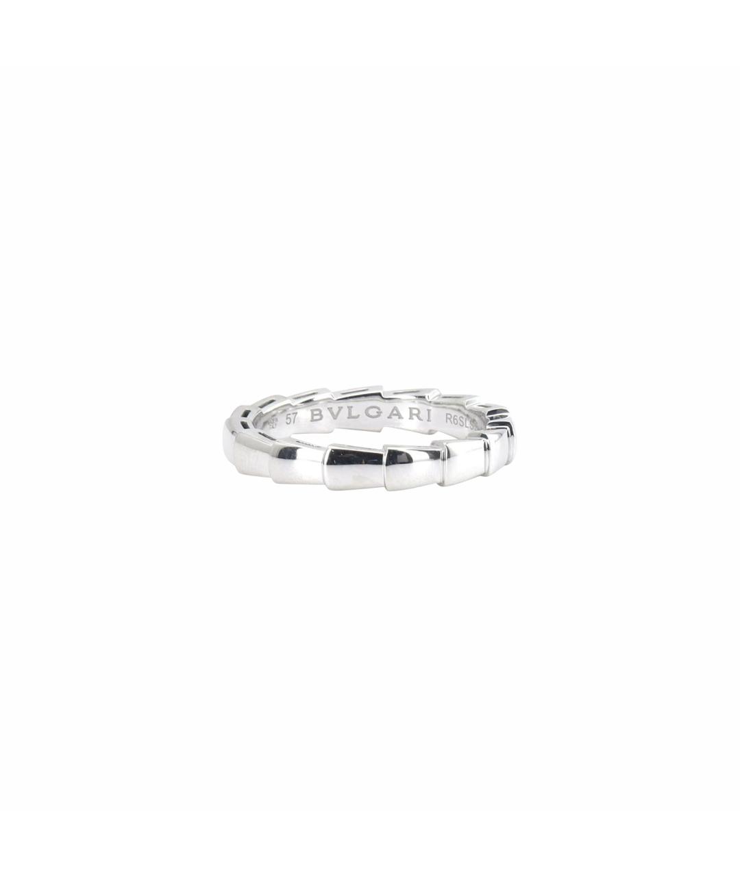 BVLGARI Серебряное кольцо из белого золота, фото 1