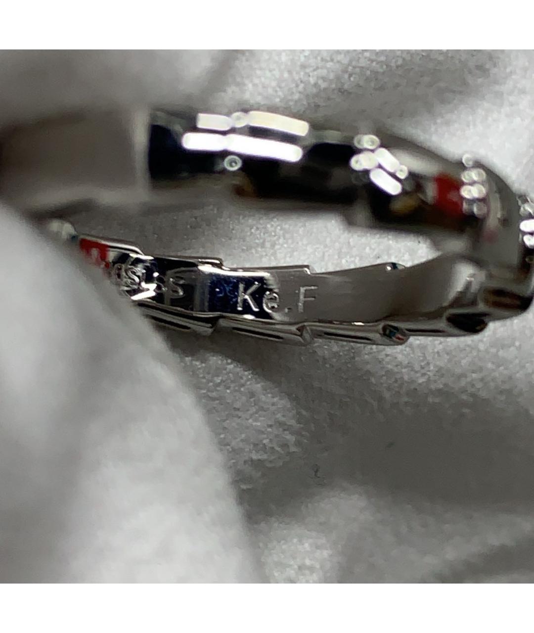 BVLGARI Серебряное кольцо из белого золота, фото 4