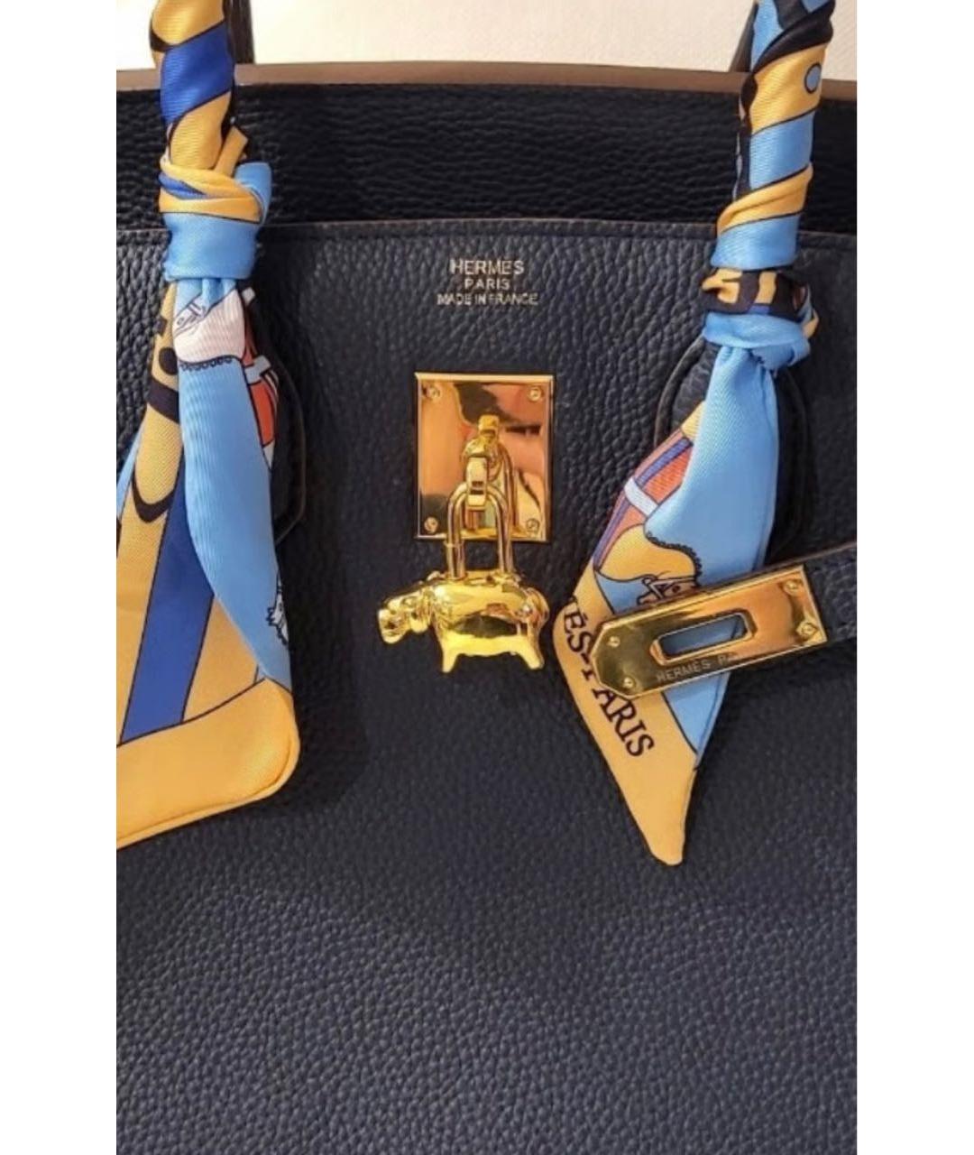 HERMES Золотой брелок, фото 6