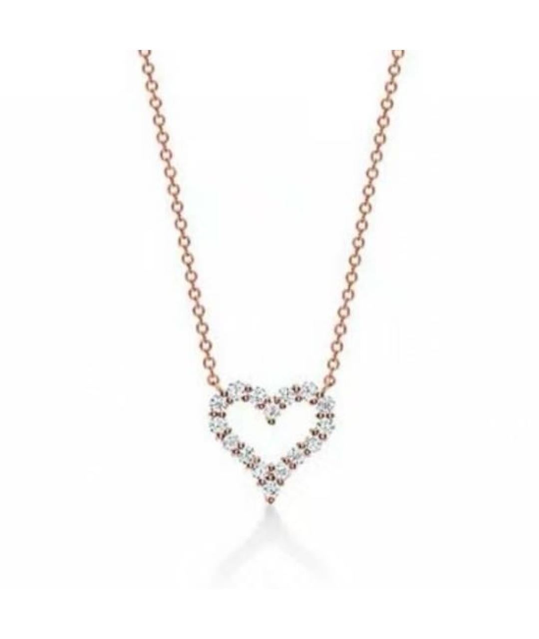 TIFFANY&CO Розовое колье из розового золота, фото 9
