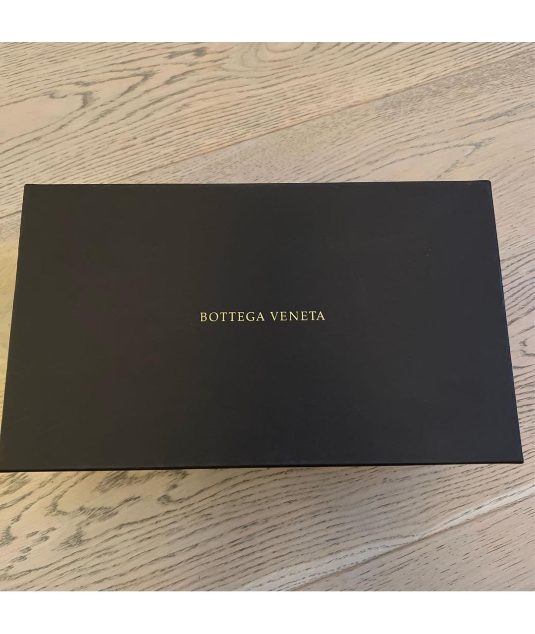 BOTTEGA VENETA Темно-синие замшевые мокасины, фото 7