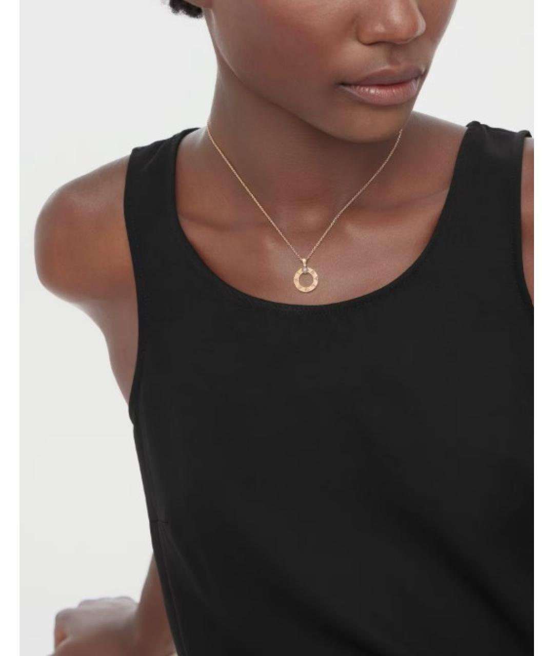 BVLGARI Золотая подвеска из розового золота, фото 5