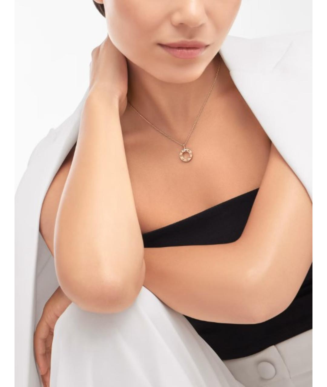 BVLGARI Золотая подвеска из розового золота, фото 6