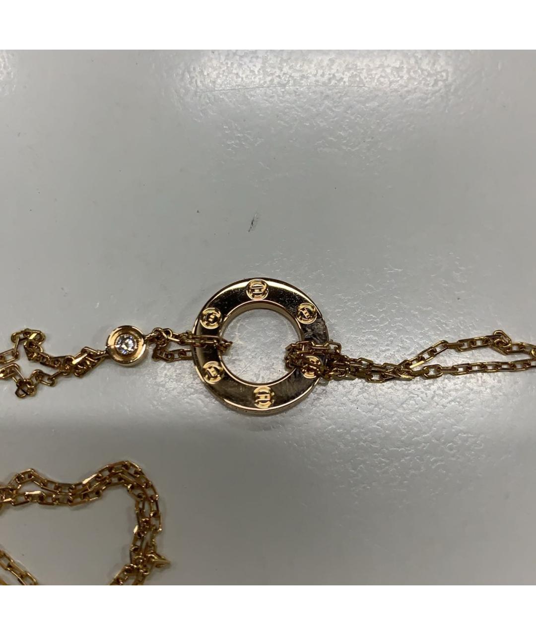 CARTIER Золотая подвеска из розового золота, фото 3