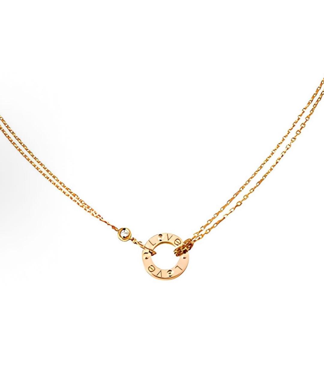 CARTIER Золотая подвеска из розового золота, фото 6