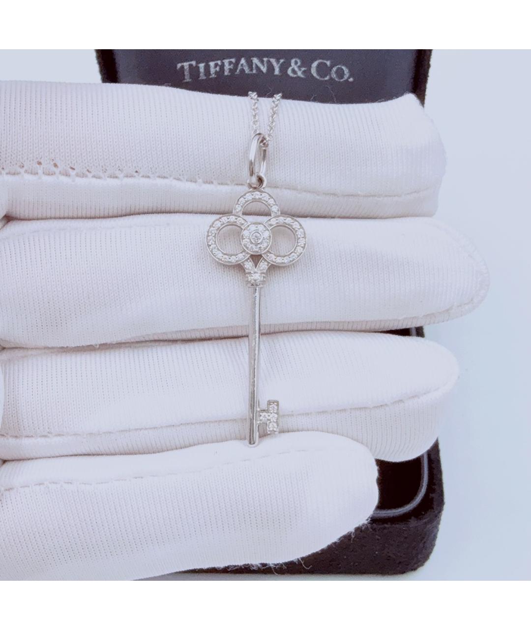 TIFFANY&CO Белое колье из белого золота, фото 3