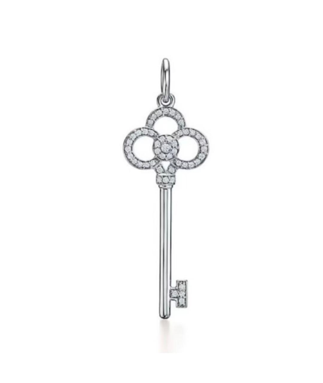 TIFFANY&CO Белое колье из белого золота, фото 7