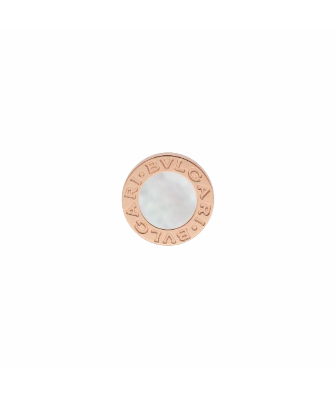 BVLGARI Золотые серьги из розового золота, фото 1