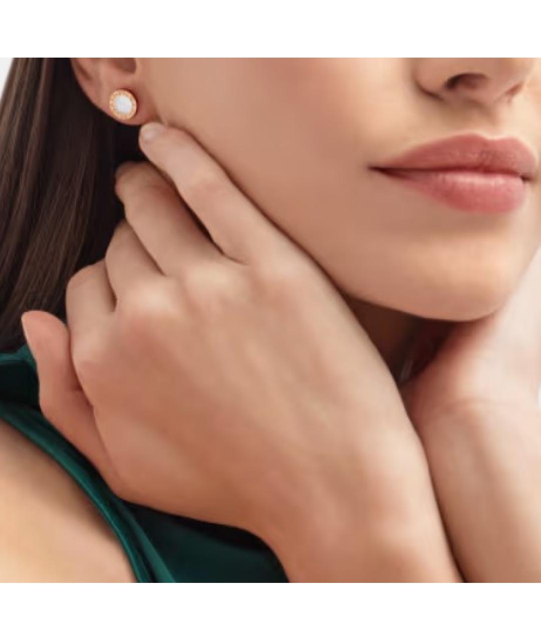 BVLGARI Золотые серьги из розового золота, фото 5