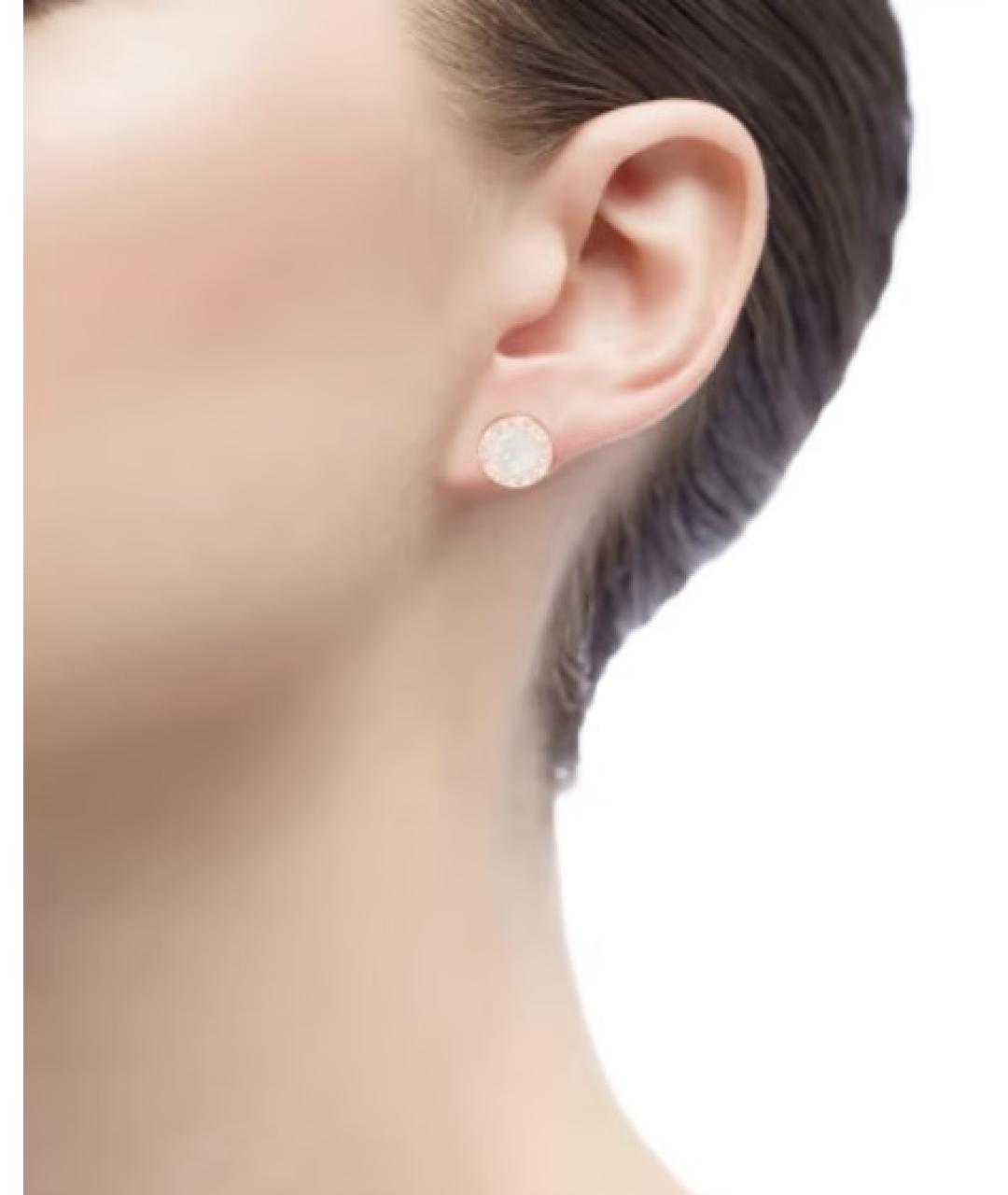 BVLGARI Золотые серьги из розового золота, фото 3