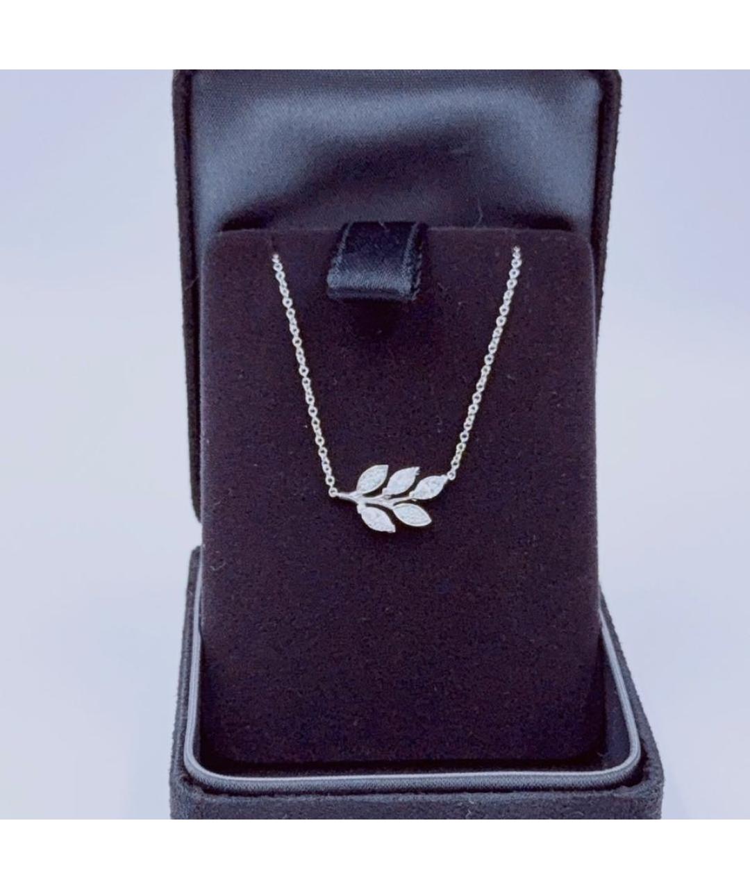TIFFANY&CO Белое платиновое колье, фото 2