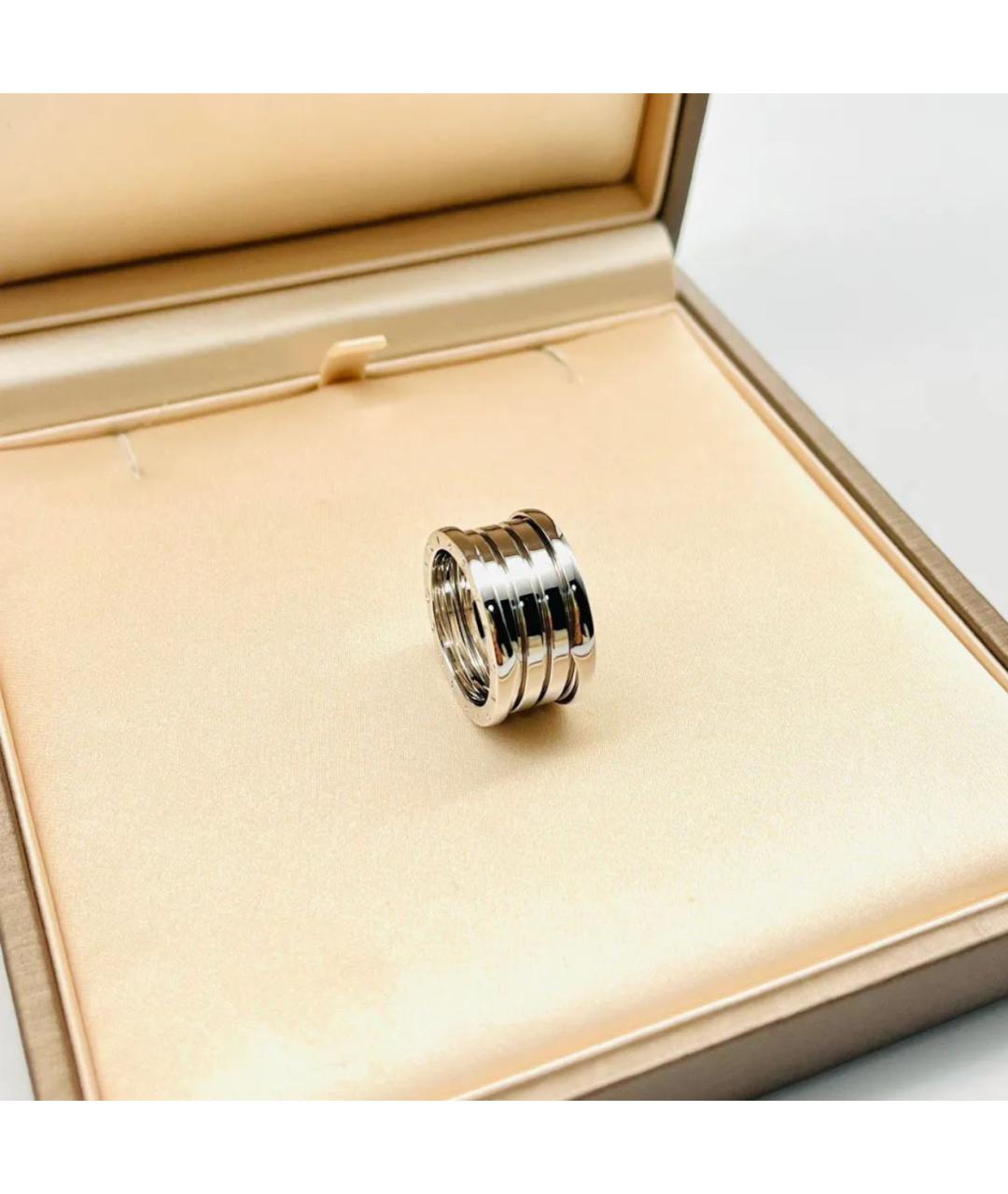 BVLGARI Серебряное кольцо из белого золота, фото 4
