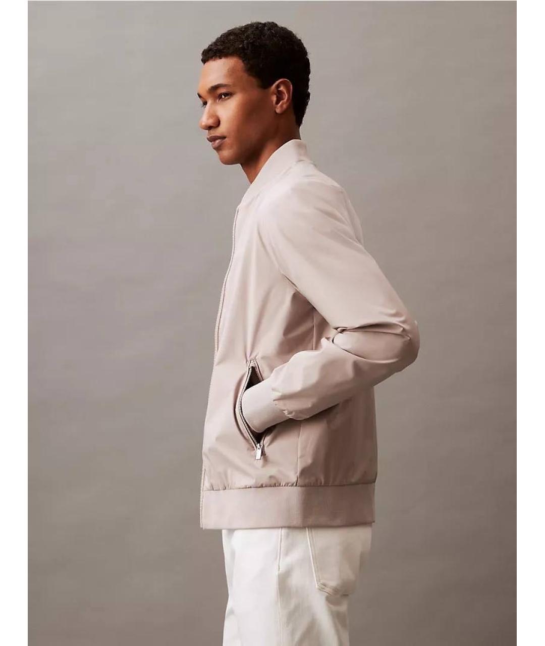 CALVIN KLEIN Бежевая куртка, фото 4