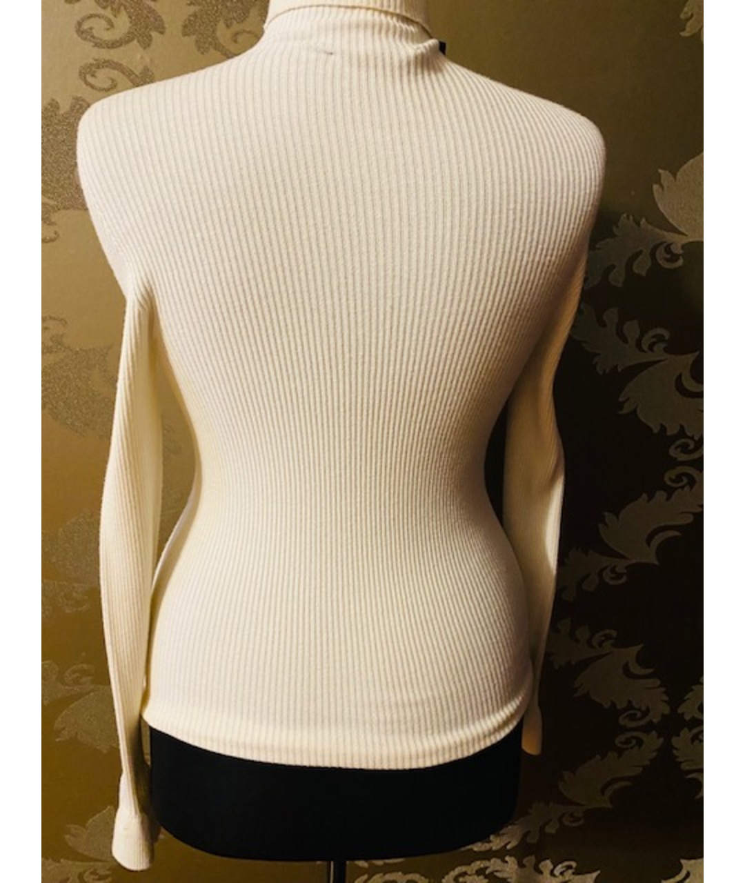 MARIA GRAZIA SEVERI Белый вискозный джемпер / свитер, фото 2