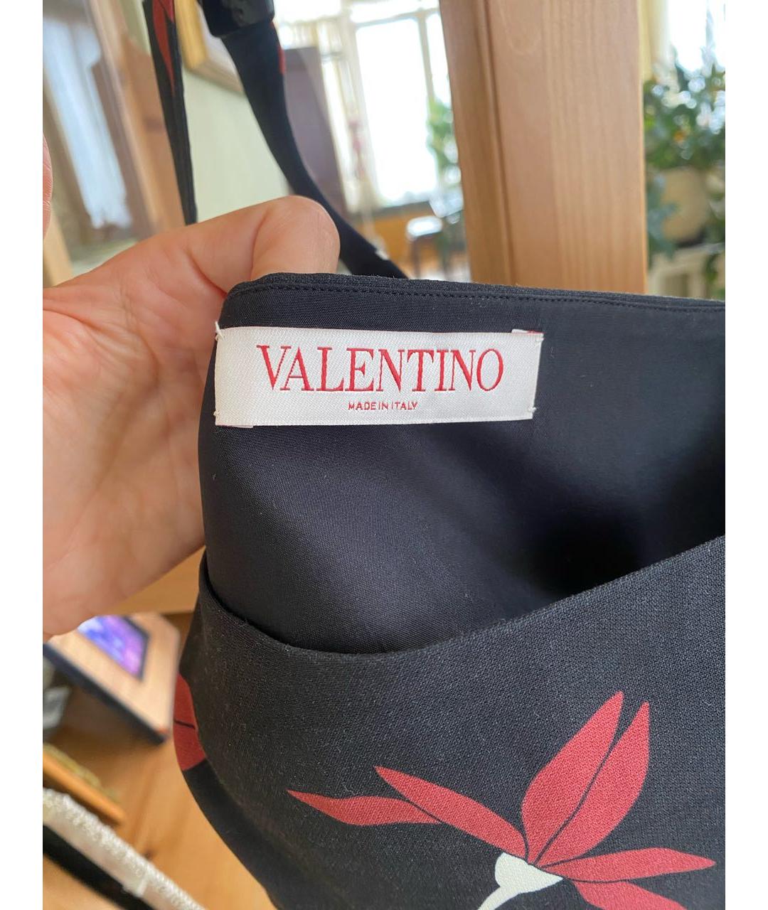 VALENTINO Бордовая шерстяная блузы, фото 3