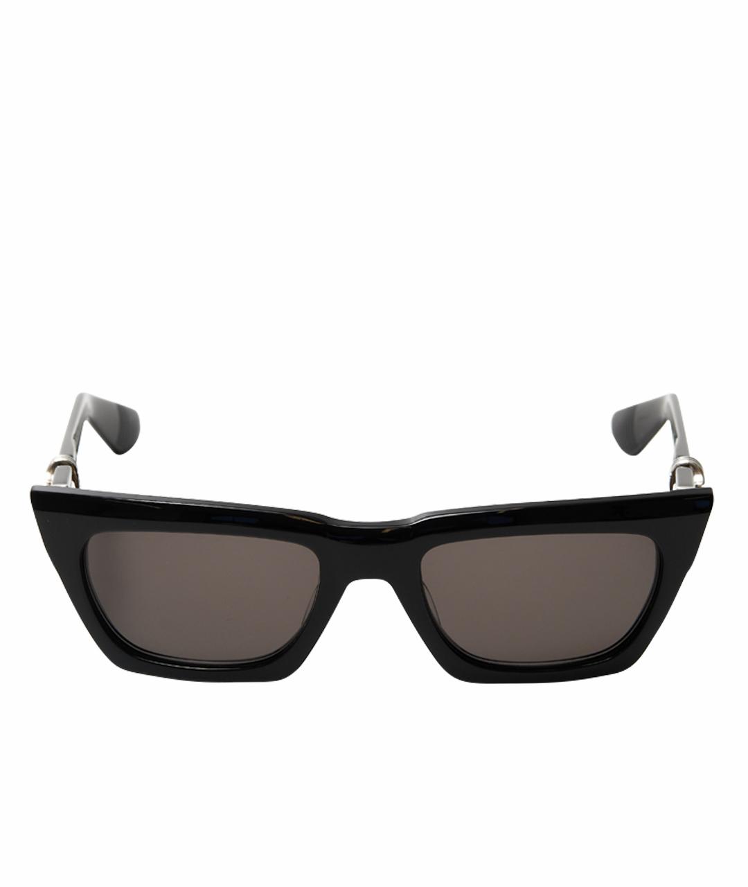 CHROME HEARTS Черные пластиковые солнцезащитные очки, фото 1