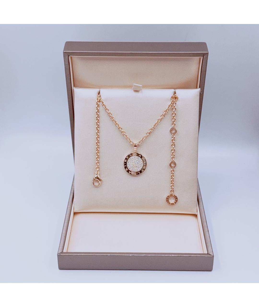 BVLGARI Розовое колье из розового золота, фото 2