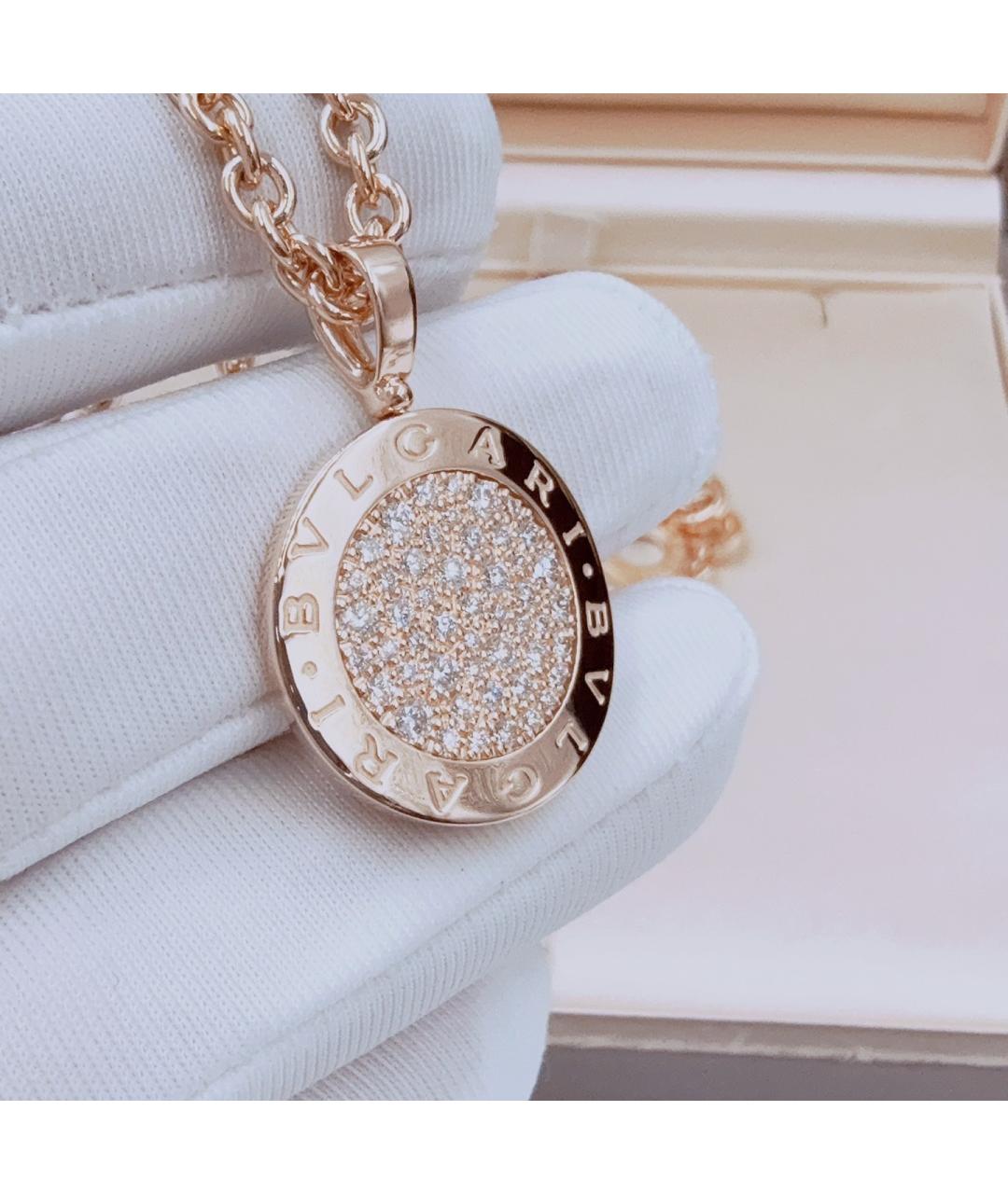BVLGARI Розовое колье из розового золота, фото 4