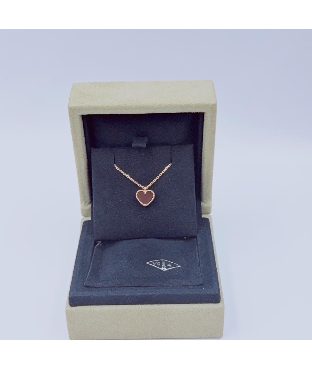 VAN CLEEF & ARPELS Красное колье из розового золота, фото 3